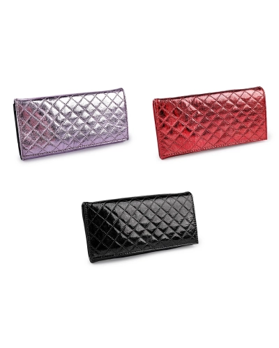 Dámska / dievčenská peňaženka metalická 9,5x19 cm - 1 ks | Mimib