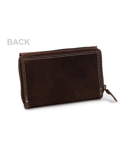 Dámska peňaženka kožená 9x12, 5 cm - 1 ks | Mimib