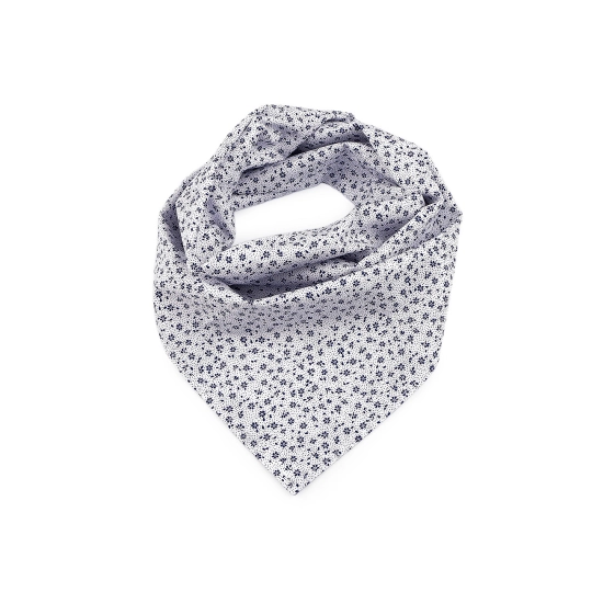 Bavlnená šatka s drobnými kvetmi 70x70 cm - 1 ks | Mimib