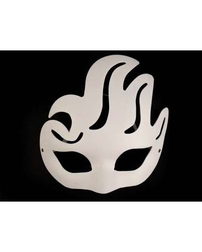 Karnevalová maska - škraboška na domaľovanie - 1 ks | Mimib