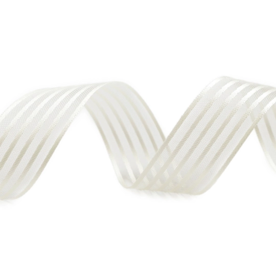 Atlasová stuha s monofilom šírka 25 mm - 10 m | Mimib