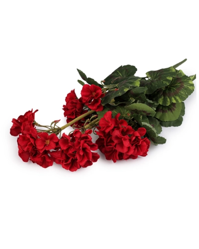 Umelá kytica muškát - 1 ks | Mimib