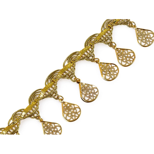 Shakira leónsky prámik s príveskami šírka 40, 45 mm - 9 m | Mimib