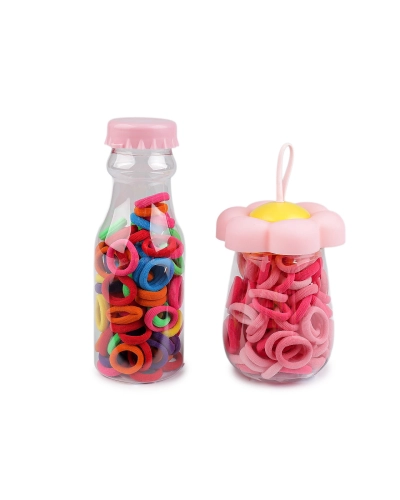 Mini gumičky do vlasov v dizajnovom balení - 1 krab. | Mimib