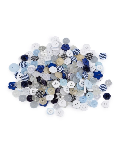 Gombíky mix 500 ks - 1 sáčok | Mimib