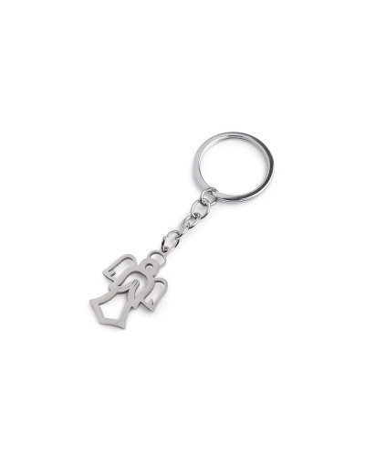 Medál kulcsra / táskára rozsdamentes acélból - 1 db. | Mimib