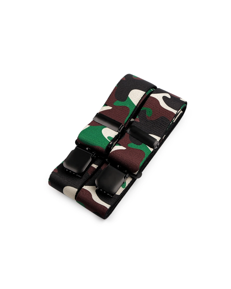 Terepmintás nadrágtartó szélesség 4 cm hossz 120 cm - 1 db.