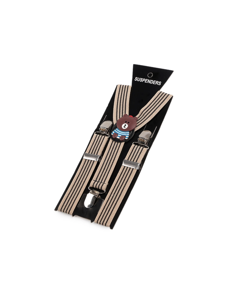 Gyerek nadrágtartó maci mintás - 1 db.