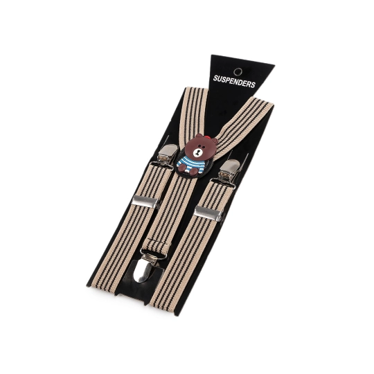 Gyerek nadrágtartó maci mintás - 1 db.