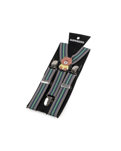 Gyerek nadrágtartó maci mintás - 1 db.