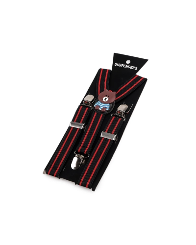 Gyerek nadrágtartó maci mintás - 1 db.