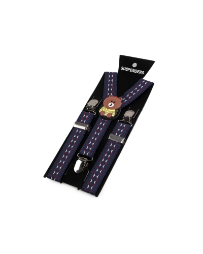 Gyerek nadrágtartó maci mintás - 1 db.