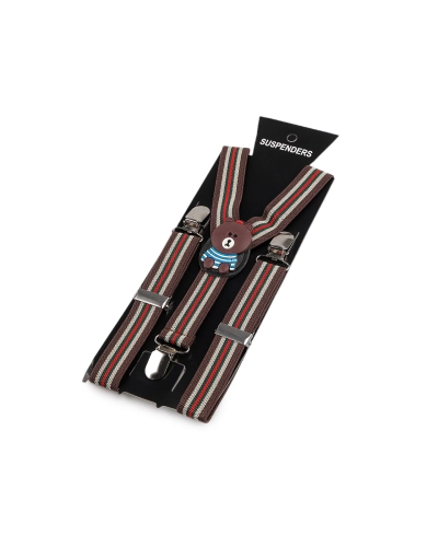 Gyerek nadrágtartó maci mintás - 1 db.