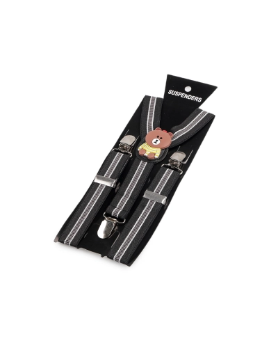 Gyerek nadrágtartó maci mintás - 1 db.