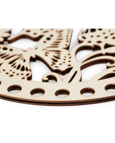 Veko na pletenie / háčkovanie košíkov Ø18 cm - 1 ks | Mimib