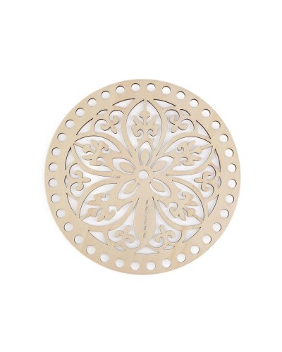 Veko na pletenie / háčkovanie košíkov Ø18 cm - 1 ks | Mimib