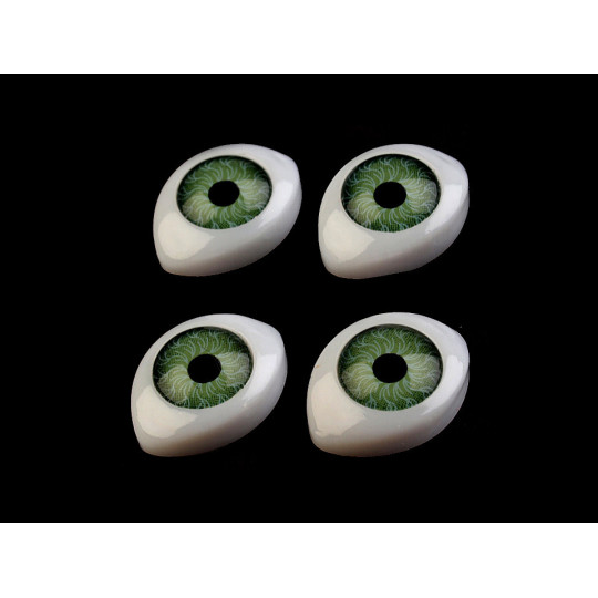 Ragasztható szemek 12x17 mm | Mimib