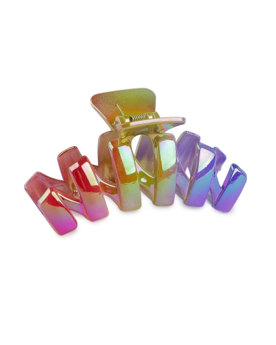 Štipec do vlasov dúhový s perleťovým leskom - 1 ks | Mimib