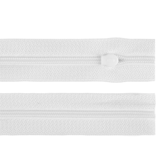 Zips špirálový No 3 s jazdcom neukončený dĺžka 65 cm - 1 ks | Mimib