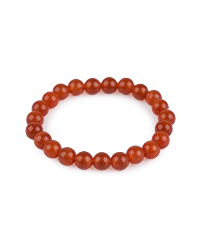 Náramok z minerálnych, syntetických a sklenených korálikov - 1 ks | Mimib