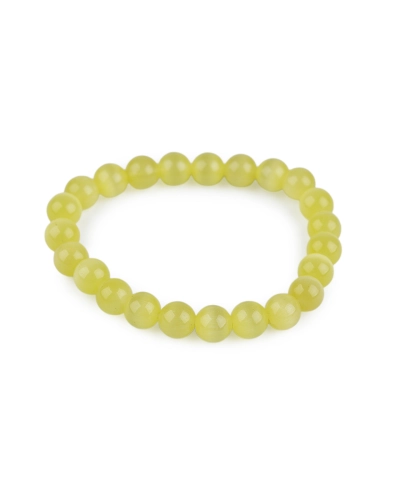 Náramok z minerálnych, syntetických a sklenených korálikov - 1 ks | Mimib