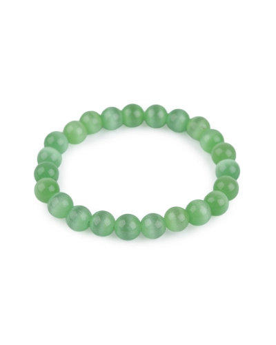 Náramok z minerálnych, syntetických a sklenených korálikov - 1 ks | Mimib