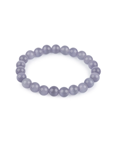 Náramok z minerálnych, syntetických a sklenených korálikov - 1 ks | Mimib