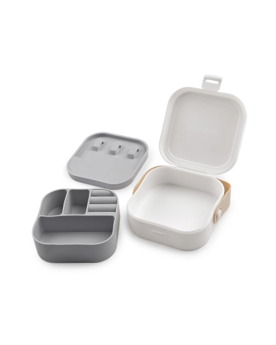 Malá šperkovnica plastová, cestovná 4x9x9 cm - 1 ks | Mimib