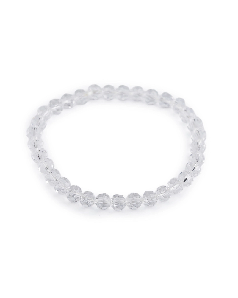 Náramok pružný z brúsených korálikov - 1 ks | Mimib