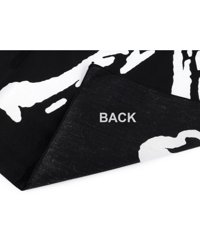 Bavlnená šatka lebka 70x70 cm - 1 ks | Mimib