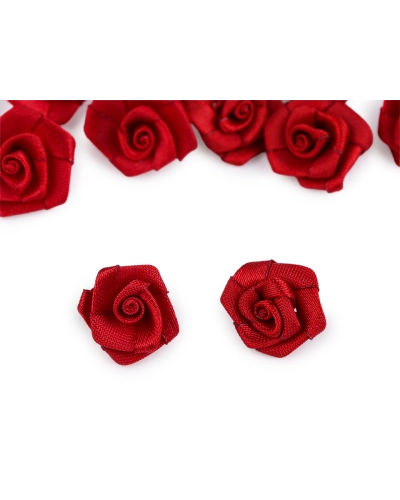 Saténová ruža Ø15 mm - 10 ks | Mimib