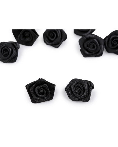 Saténová ruža Ø15 mm - 10 ks | Mimib