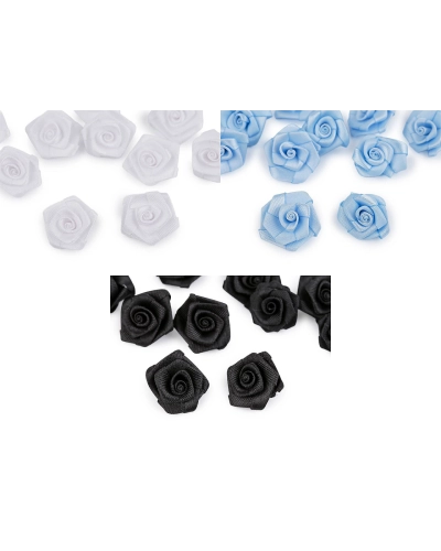 Saténová ruža Ø20 mm - 10 ks | Mimib