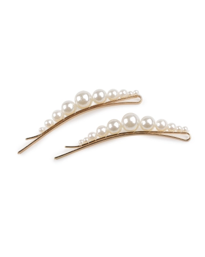 Sponky do vlasov / pinetky s perlami - 2 ks | Mimib