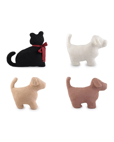 Dekoračný vankúš mačka, pes buklé - 1 ks | Mimib