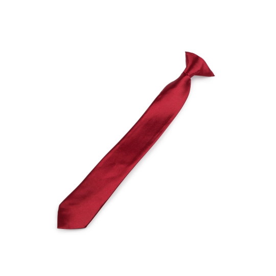 Saténová kravata s klipom detská, bez viazania - 1 ks | Mimib