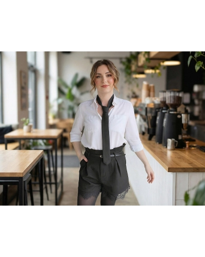 Kravata jednofarebná slim unisex - 1 ks | Mimib