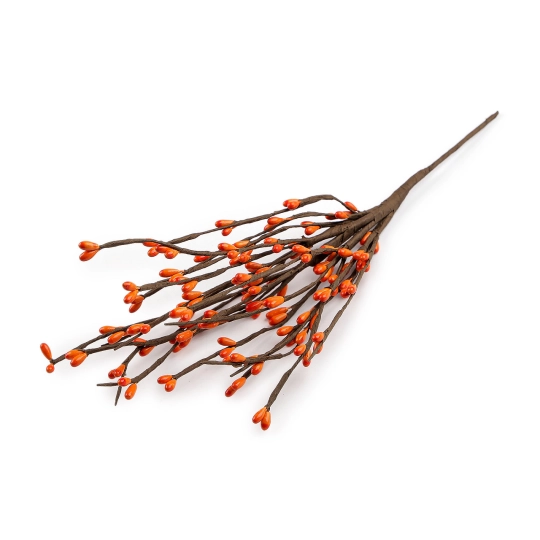 Umelá vetvička s púčikmi na drôtiku tvarovateľná - 1 ks | Mimib