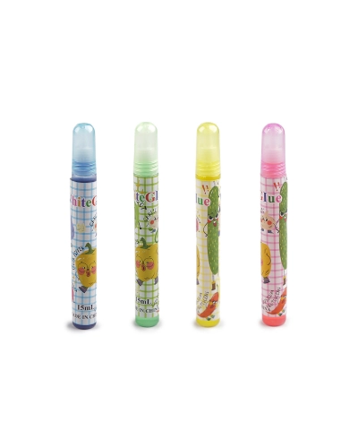 Tekuté lepidlo farebné 15 ml - 2 ks | Mimib