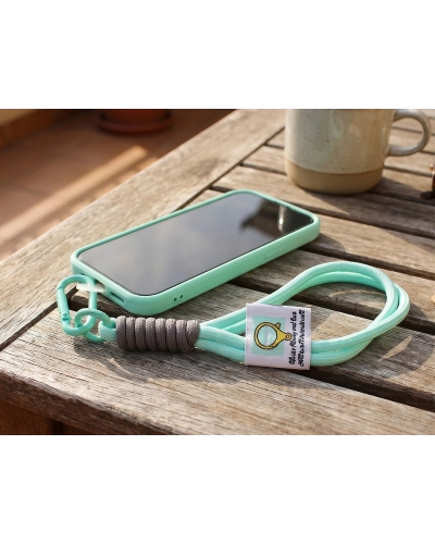 Prívesok na mobil / kľúčenka s karabínou - 1 ks | Mimib