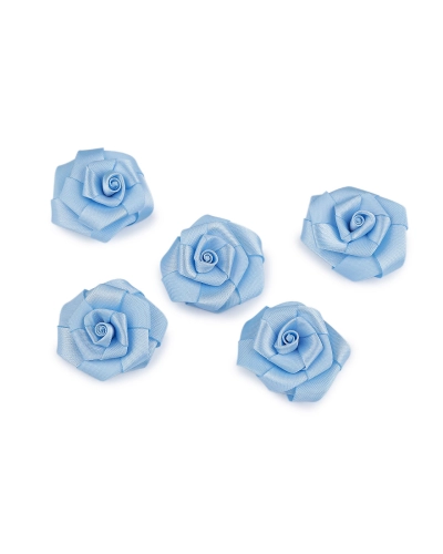 Saténová ruža Ø35 mm - 5 ks | Mimib