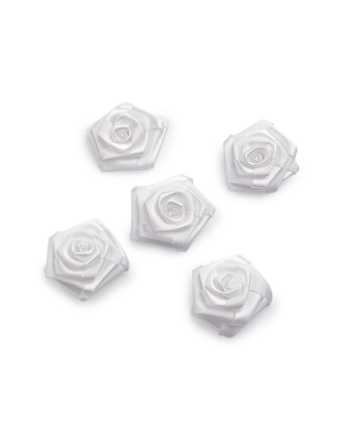 Saténová ruža Ø40 mm - 5 ks | Mimib