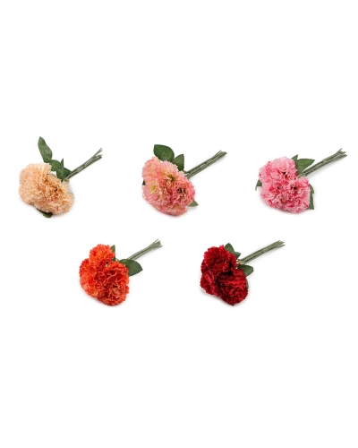 Umelá kytica karafiát - 1 zväzok | Mimib