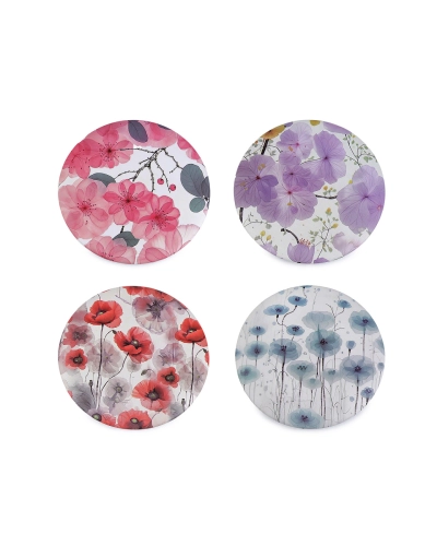 Kozmetické zrkadlo kvety - 1 ks | Mimib