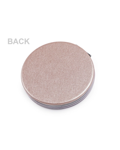 Kozmetické zrkadlo s tekutými glitrami kvety - 1 ks | Mimib