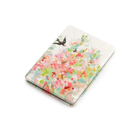 Kozmetické zrkadlo kvety - 1 ks | Mimib