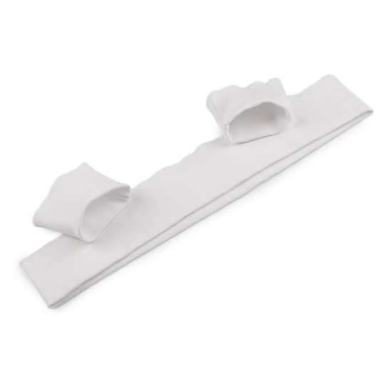 Bavlnené elastické náplety šírka 7,5 cm sada (2x rukáv, 1x pás) - 1 sada | Mimib