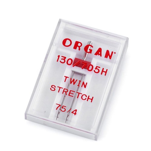 Dupla tű Stretch 75/4 Organ1 - 1box