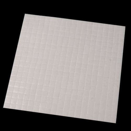 Kétoldalas ragasztó négyzetek 5x5 mm 1card