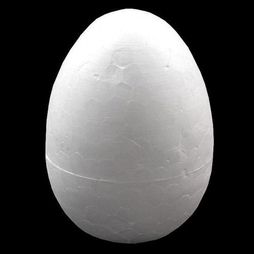 Polisztirol tojás 6,5x9,5 mm 10db.